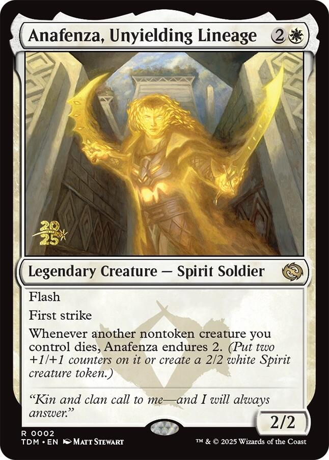 Anafenza, Unyielding Lineage [Tarkir: Dragonstorm Prerelease Promos] | Cracking-Singles