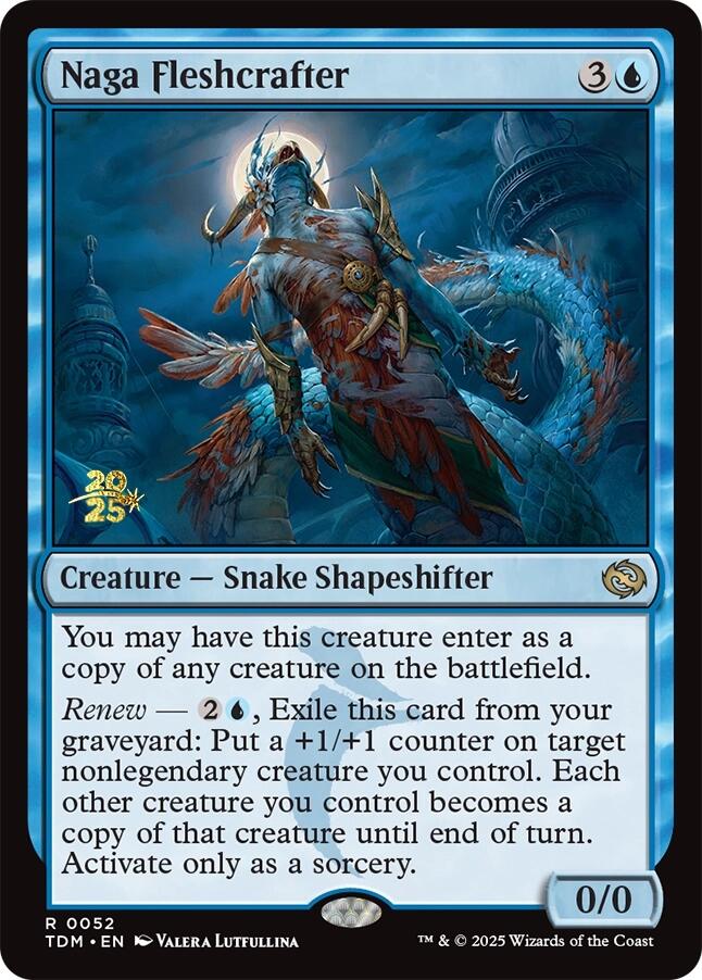Naga Fleshcrafter [Tarkir: Dragonstorm Prerelease Promos] | Cracking-Singles