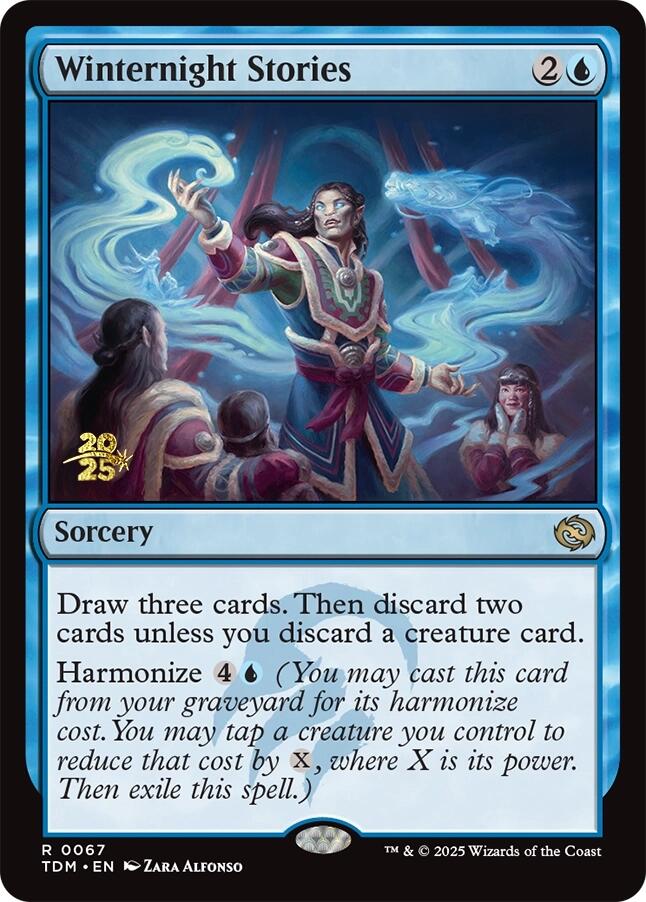 Winternight Stories [Tarkir: Dragonstorm Prerelease Promos] | Cracking-Singles