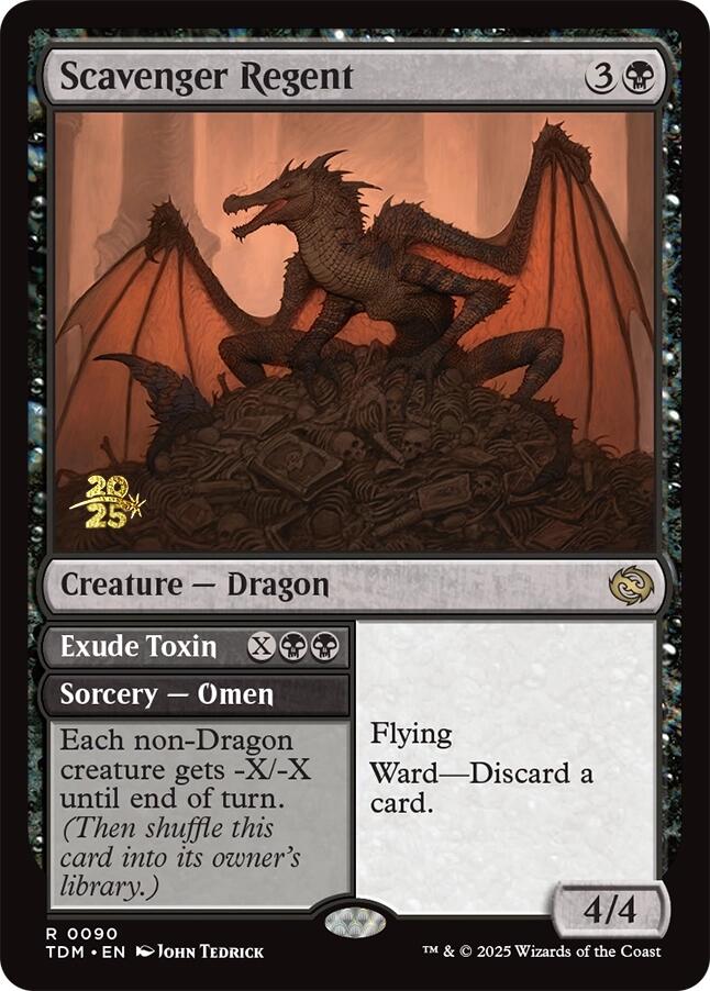 Scavenger Regent [Tarkir: Dragonstorm Prerelease Promos] | Cracking-Singles