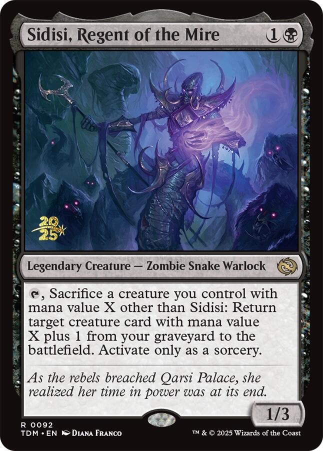 Sidisi, Regent of the Mire [Tarkir: Dragonstorm Prerelease Cards] | Cracking-Singles