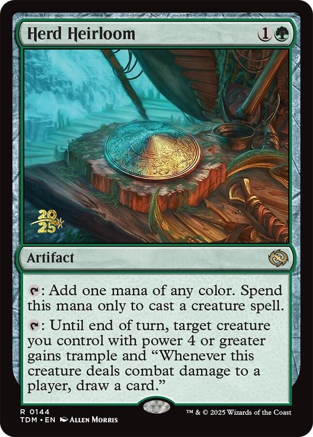 Herd Heirloom [Tarkir: Dragonstorm Prerelease Promos] | Cracking-Singles
