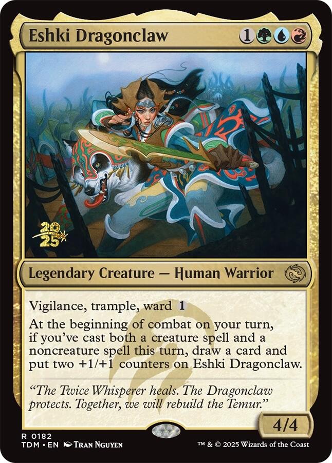 Eshki Dragonclaw [Tarkir: Dragonstorm Prerelease Cards] | Cracking-Singles