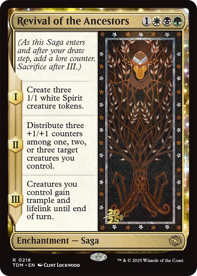 Revival of the Ancestors [Tarkir: Dragonstorm Prerelease Promos] | Cracking-Singles