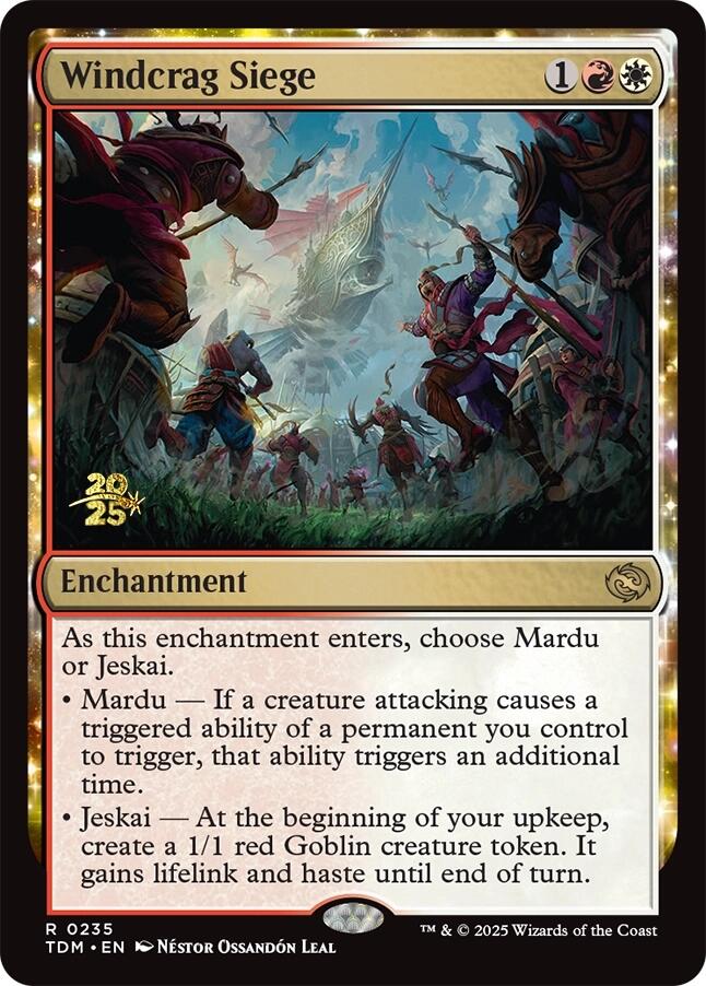 Windcrag Siege [Tarkir: Dragonstorm Prerelease Promos] | Cracking-Singles