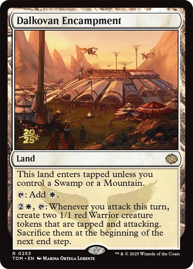 Dalkovan Encampment [Tarkir: Dragonstorm Prerelease Promos] | Cracking-Singles