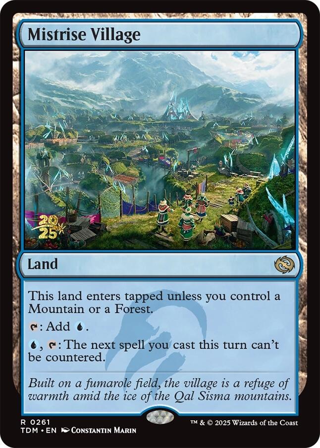 Mistrise Village [Tarkir: Dragonstorm Prerelease Promos] | Cracking-Singles