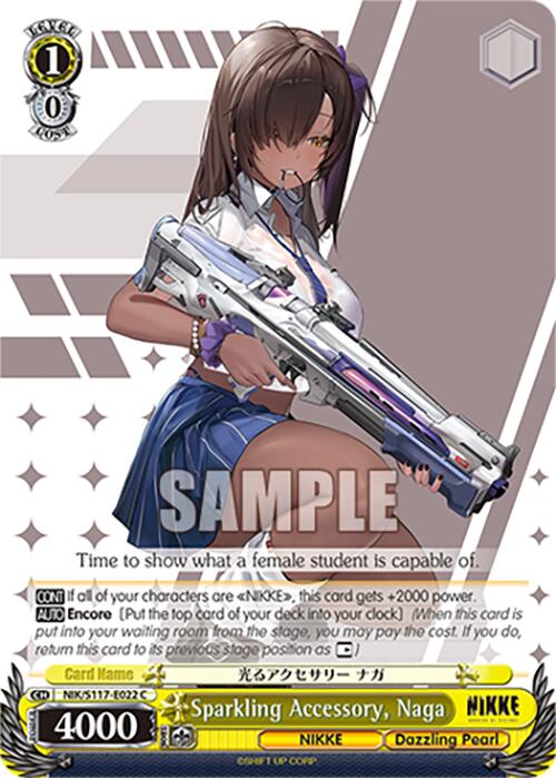 Sparkling Accessory, Naga (NIK/S117-E022 C) [GODDESS OF VICTORY: NIKKE] | Cracking-Singles