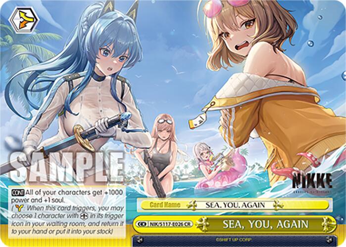SEA, YOU, AGAIN (NIK/S117-E026 CR) [GODDESS OF VICTORY: NIKKE] | Cracking-Singles