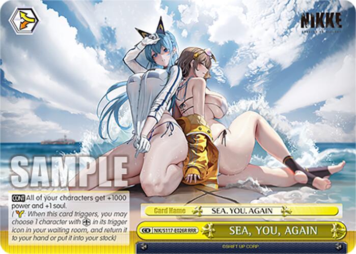 SEA, YOU, AGAIN (NIK/S117-E026R RRR) [GODDESS OF VICTORY: NIKKE] | Cracking-Singles