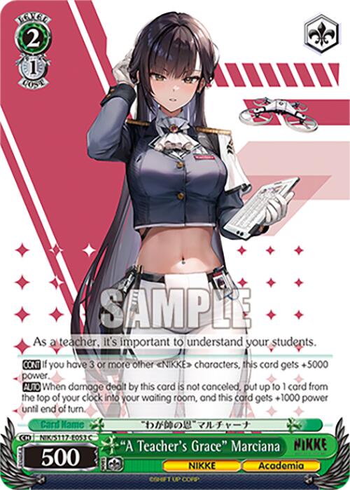 "A Teacher's Grace" Marciana (NIK/S117-E053 C) [GODDESS OF VICTORY: NIKKE] | Cracking-Singles