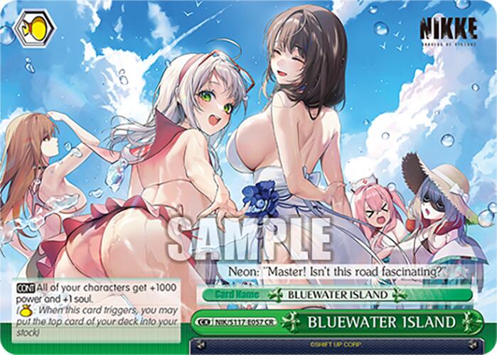 BLUEWATER ISLAND (NIK/S117-E057 CR) [GODDESS OF VICTORY: NIKKE] | Cracking-Singles