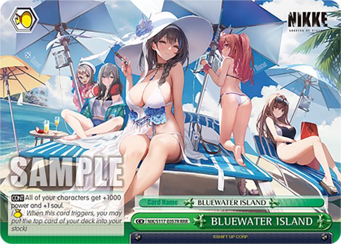 BLUEWATER ISLAND (NIK/S117-E057R RRR) [GODDESS OF VICTORY: NIKKE] | Cracking-Singles