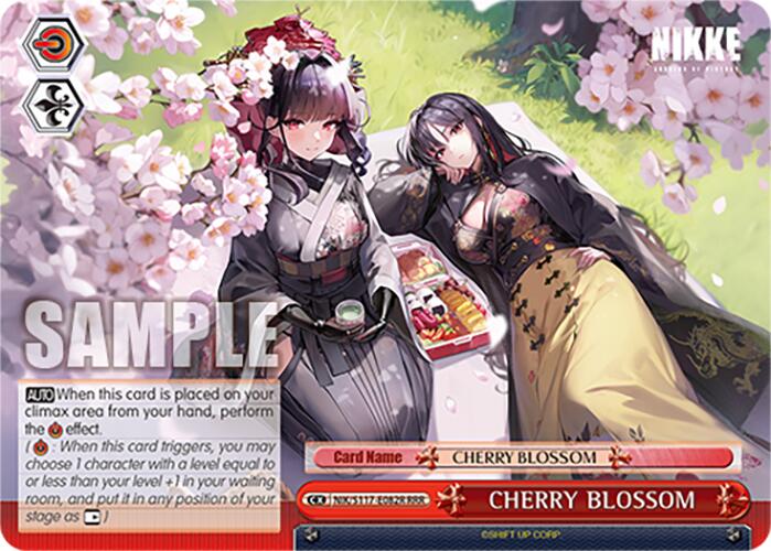 CHERRY BLOSSOM (NIK/S117-E082R RRR) [GODDESS OF VICTORY: NIKKE] | Cracking-Singles