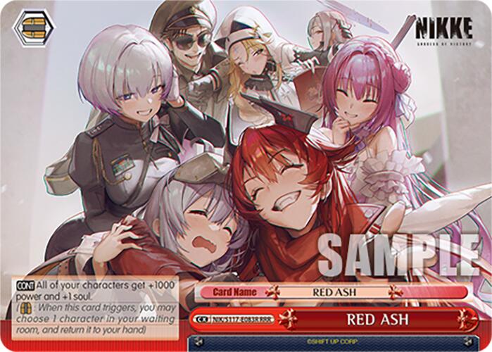 RED ASH (NIK/S117-E083R RRR) [GODDESS OF VICTORY: NIKKE] | Cracking-Singles