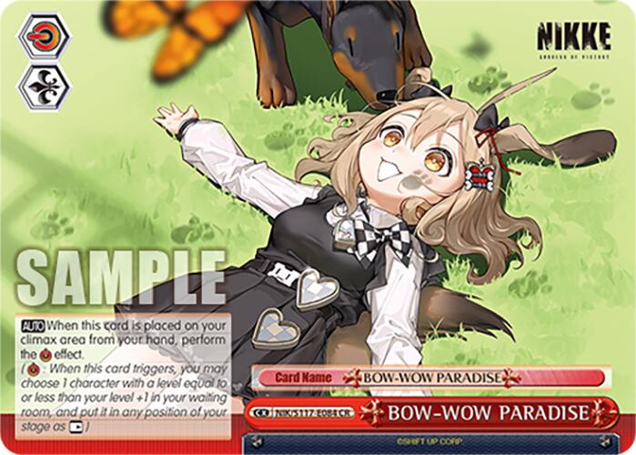 BOW-WOW PARADISE (NIK/S117-E084 CR) [GODDESS OF VICTORY: NIKKE] | Cracking-Singles