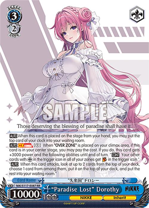 "Paradise Lost" Dorothy (NIK/S117-E087 RR) [GODDESS OF VICTORY: NIKKE] | Cracking-Singles
