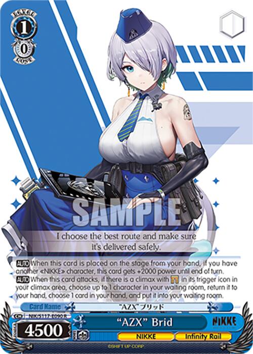 "AZX" Brid (NIK/S117-E090 R) [GODDESS OF VICTORY: NIKKE] | Cracking-Singles