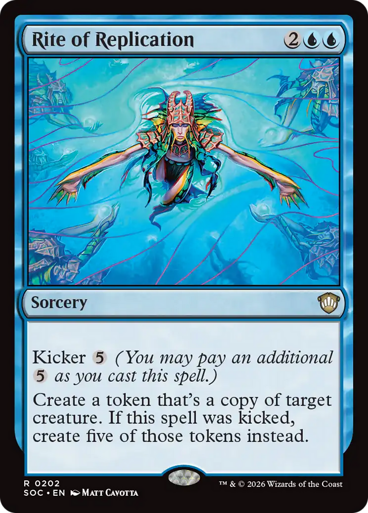Rite of Replication [Secrets of Strixhaven Commander] | Cracking-Singles