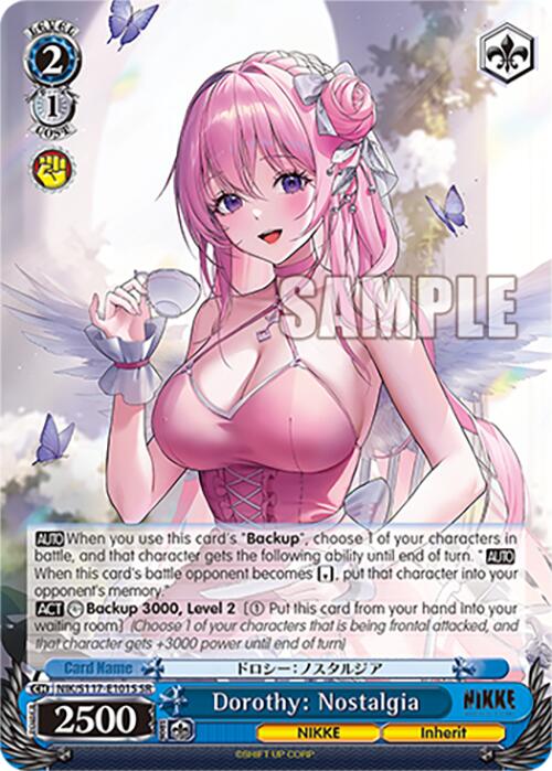 Dorothy: Nostalgia (NIK/S117-E101S SR) [GODDESS OF VICTORY: NIKKE] | Cracking-Singles