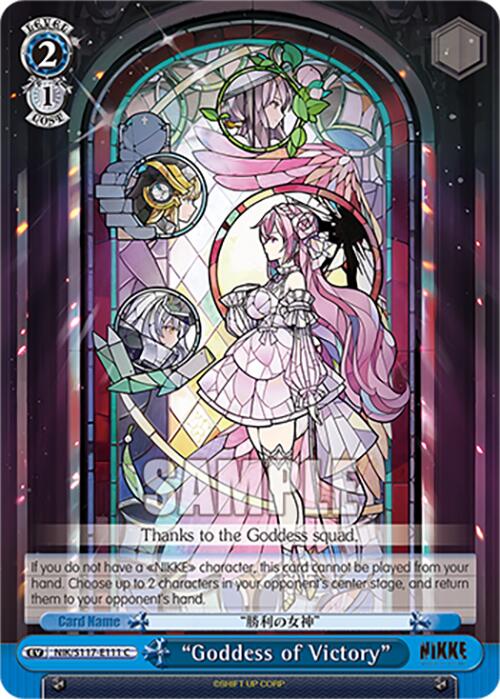 "Goddess of Victory" (NIK/S117-E111 C) [GODDESS OF VICTORY: NIKKE] | Cracking-Singles