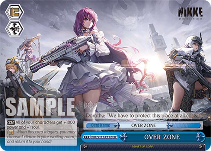 OVER ZONE (NIK/S117-E112 CR) [GODDESS OF VICTORY: NIKKE] | Cracking-Singles