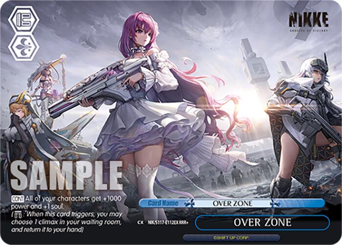 OVER ZONE (NIK/S117-E112EX RRR+) [GODDESS OF VICTORY: NIKKE] | Cracking-Singles