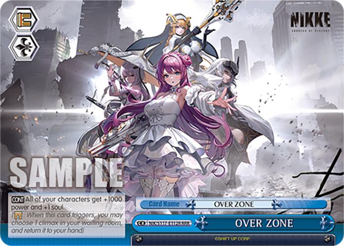 OVER ZONE (NIK/S117-E112R RRR) [GODDESS OF VICTORY: NIKKE] | Cracking-Singles
