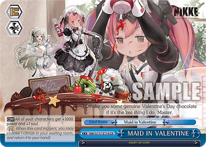 MAID IN VALENTINE (NIK/S117-E114 CR) [GODDESS OF VICTORY: NIKKE] | Cracking-Singles
