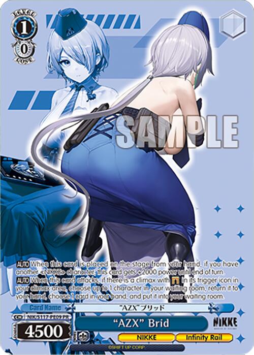 "AZX" Brid (NIK/S117-PE09 PR) [GODDESS OF VICTORY: NIKKE] | Cracking-Singles