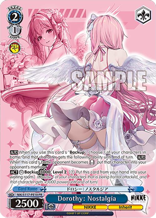 Dorothy: Nostalgia (NIK/S117-PE10 PR) [GODDESS OF VICTORY: NIKKE] | Cracking-Singles