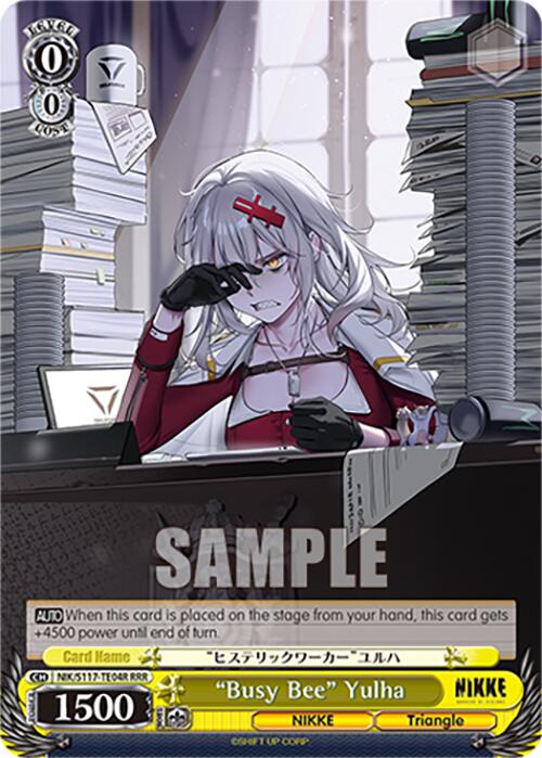 "Busy Bee" Yulha (NIK/S117-TE04R RRR) [GODDESS OF VICTORY: NIKKE] | Cracking-Singles