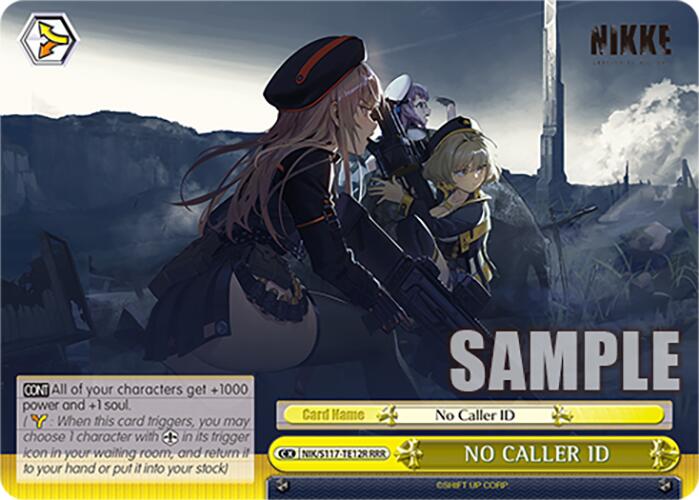 NO CALLER ID(NIK/S117-TE12R RRR) [GODDESS OF VICTORY: NIKKE] | Cracking-Singles