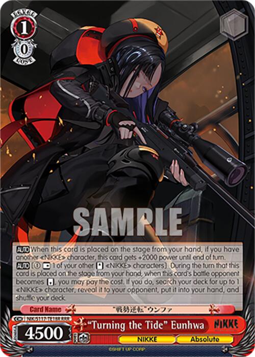 "Turning the Tide" Eunhwa(NIK/S117-TE18R RRR) [GODDESS OF VICTORY: NIKKE] | Cracking-Singles