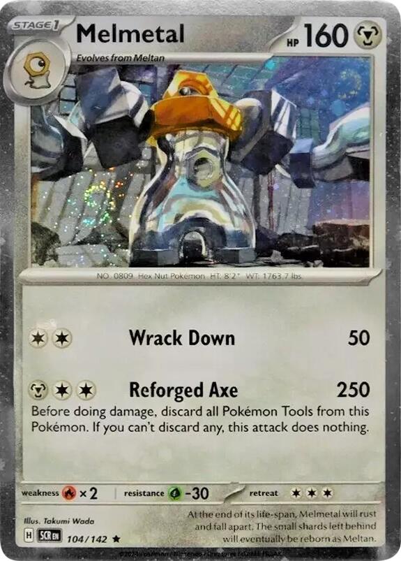 Melmetal (104/142) (Cosmos Holo) [Scarlet & Violet: Stellar Crown] | Cracking-Singles