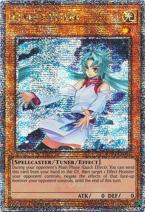 Effect Veiler (New Art) [RA04-EN004] Quarter Century Secret Rare | Cracking-Singles