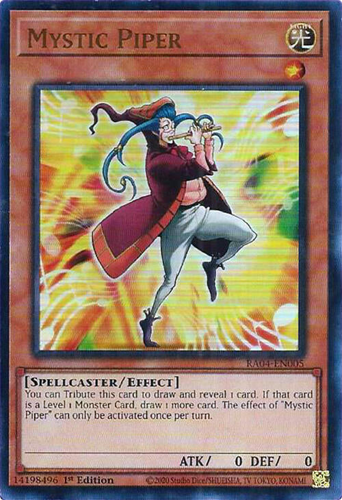Mystic Piper [RA04-EN005] Ultra Rare | Cracking-Singles