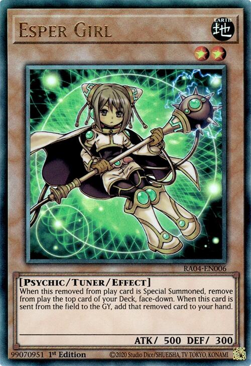 Esper Girl [RA04-EN006] Prismatic Ultimate Rare | Cracking-Singles