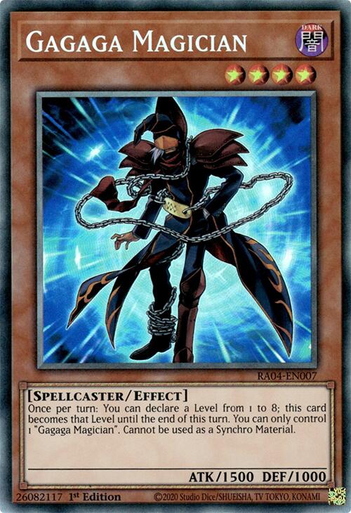 Gagaga Magician [RA04-EN007] Prismatic Collector's Rare | Cracking-Singles