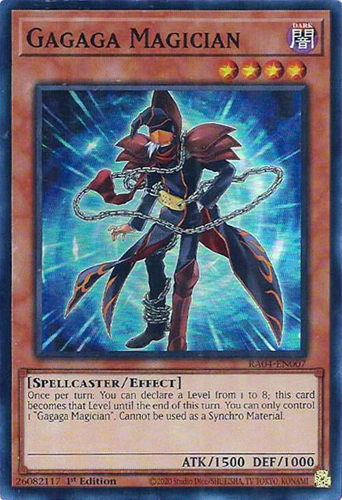 Gagaga Magician [RA04-EN007] Super Rare | Cracking-Singles