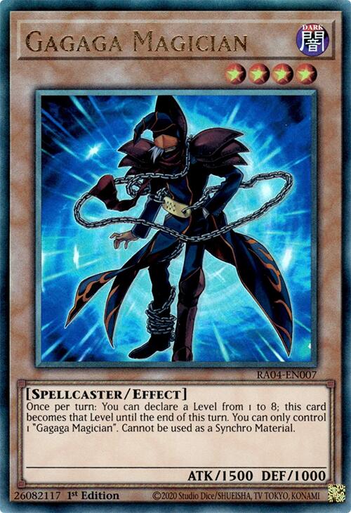 Gagaga Magician [RA04-EN007] Prismatic Ultimate Rare | Cracking-Singles