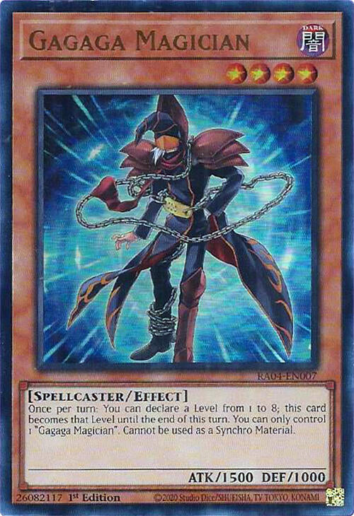 Gagaga Magician [RA04-EN007] Ultra Rare | Cracking-Singles