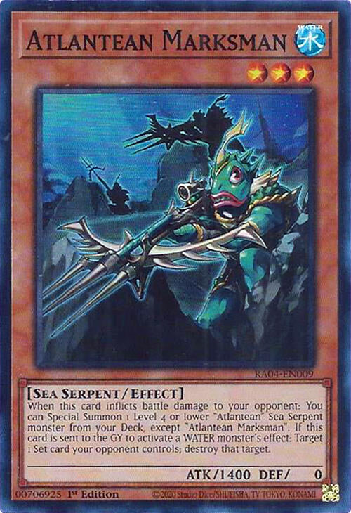 Atlantean Marksman [RA04-EN009] Super Rare | Cracking-Singles