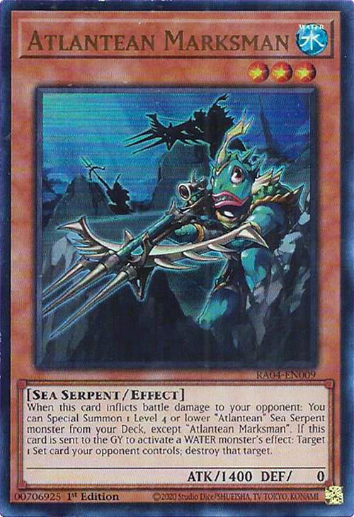 Atlantean Marksman [RA04-EN009] Ultra Rare | Cracking-Singles