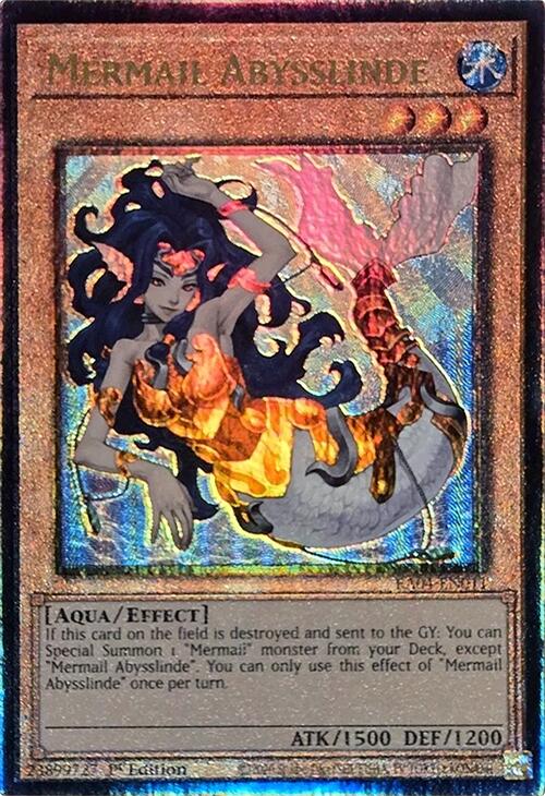Mermail Abysslinde [RA04-EN011] Prismatic Ultimate Rare | Cracking-Singles