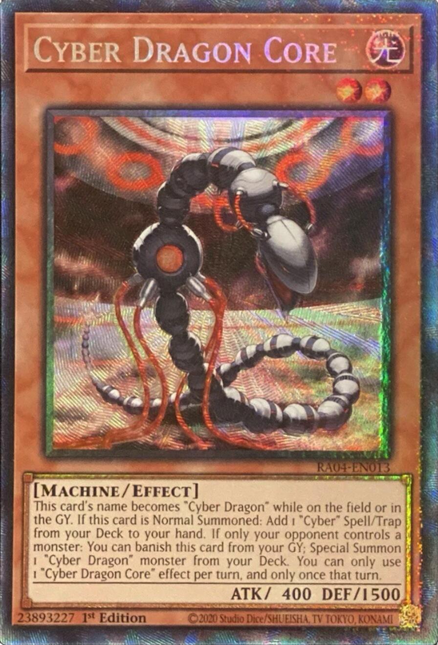 Cyber Dragon Core [RA04-EN013] Prismatic Collector's Rare | Cracking-Singles