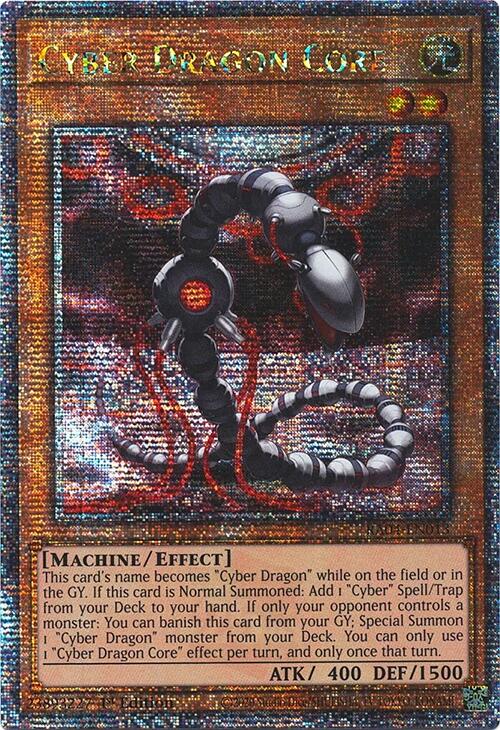 Cyber Dragon Core [RA04-EN013] Quarter Century Secret Rare | Cracking-Singles