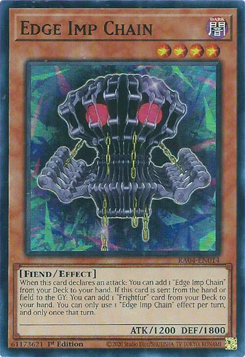 Edge Imp Chain [RA04-EN014] Super Rare | Cracking-Singles