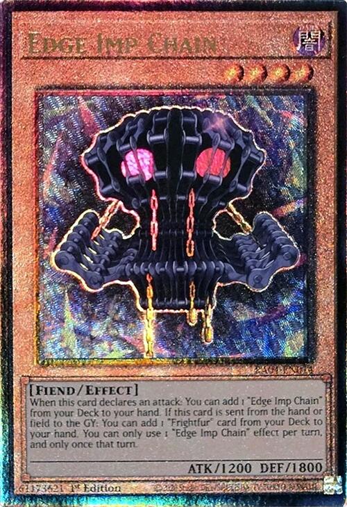 Edge Imp Chain [RA04-EN014] Prismatic Ultimate Rare | Cracking-Singles