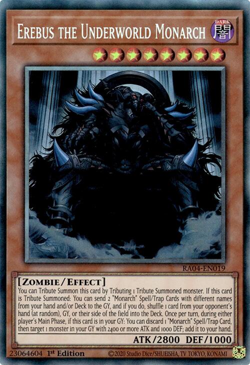 Erebus the Underworld Monarch [RA04-EN019] Prismatic Collector's Rare | Cracking-Singles
